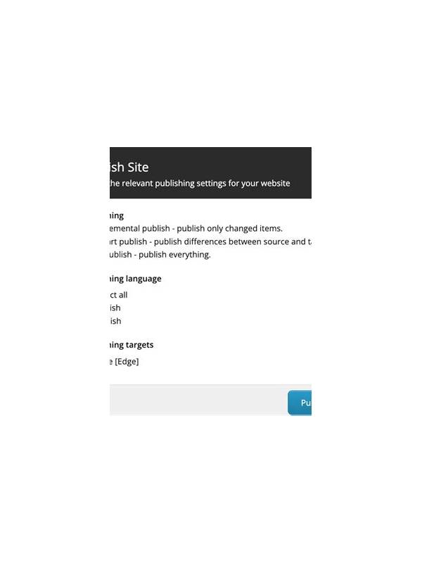 Site Publish